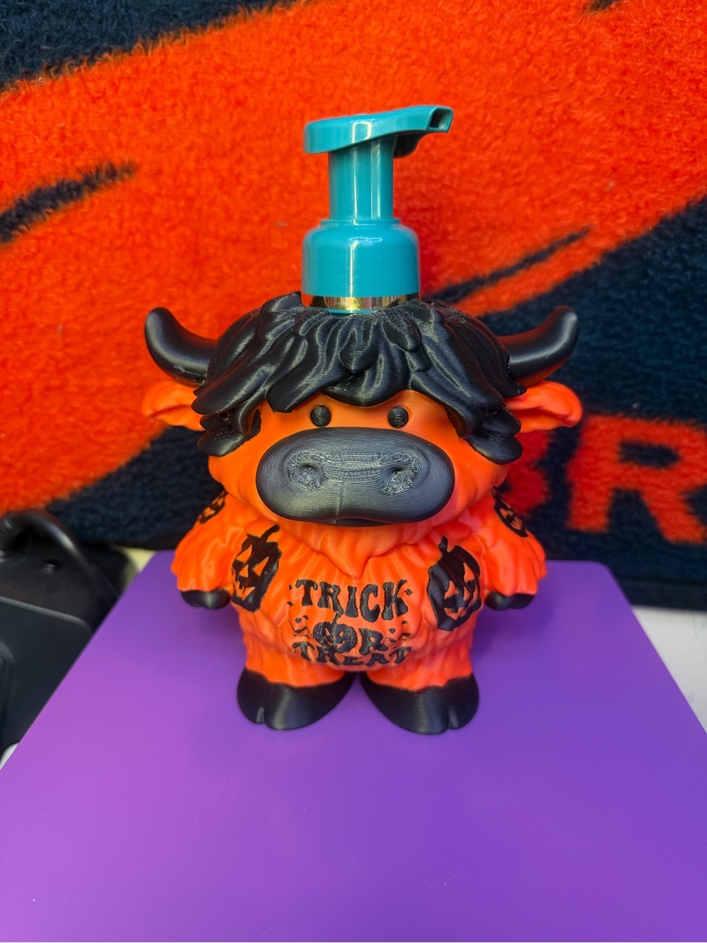 Halloween Highland Cow Bath and Body Works Soap Holder by 3d print
